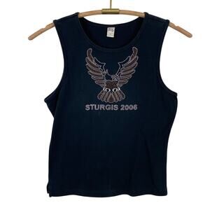 Sturgis Black Tank Top Womens Size XL